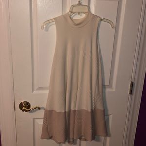 Tank top sweater dress